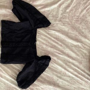 Zara puff sleeve top